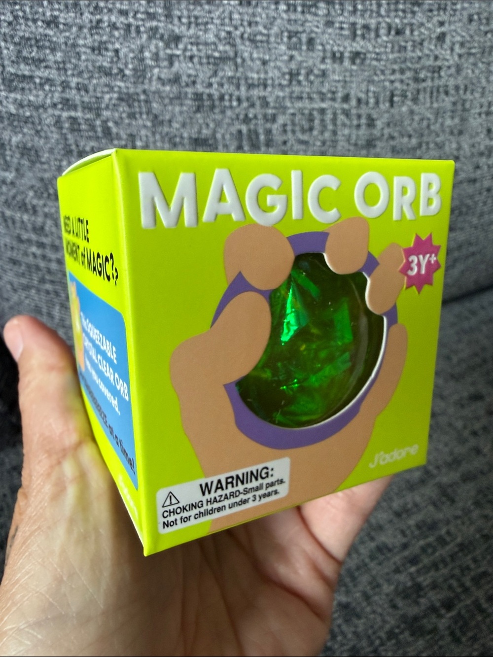 BNIB J’adore Magic Orb, Yellow/Green